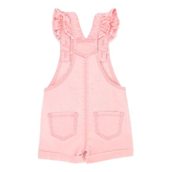 Baby Girl Jumper Twill Dresses & 1 Ruffle Shortall 3-Pack Size 12M - Picture 7 of 7